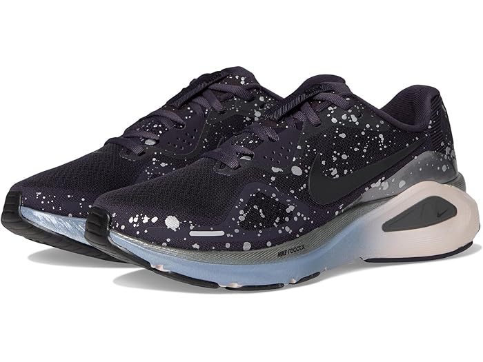(取寄) ナイキ レディース ストラクチャー 26 ラン Nike women Structure 26 Run Cave Purple/Black/Metallic Dark Grey/Silt Red/Metallic Silver