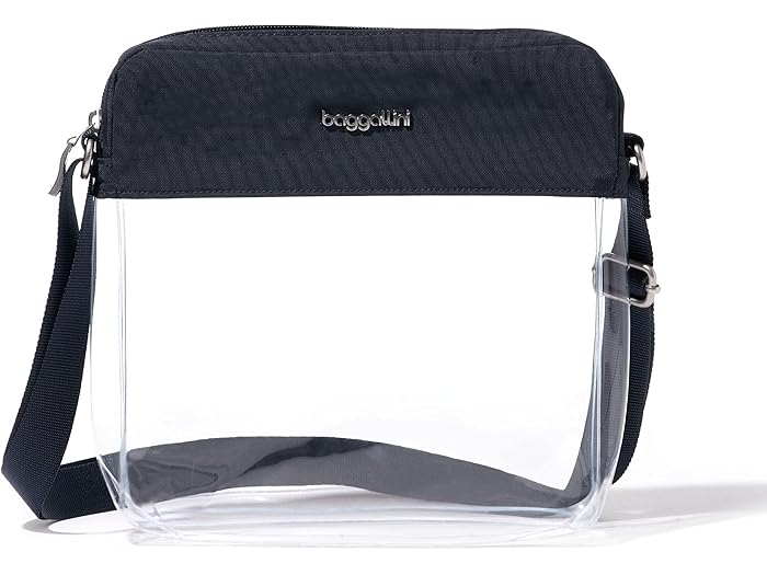 (取寄) バッガリーニ レディース クリア スタジアム クロスボディ Baggallini women Clear Stadium Crossbody French Navy