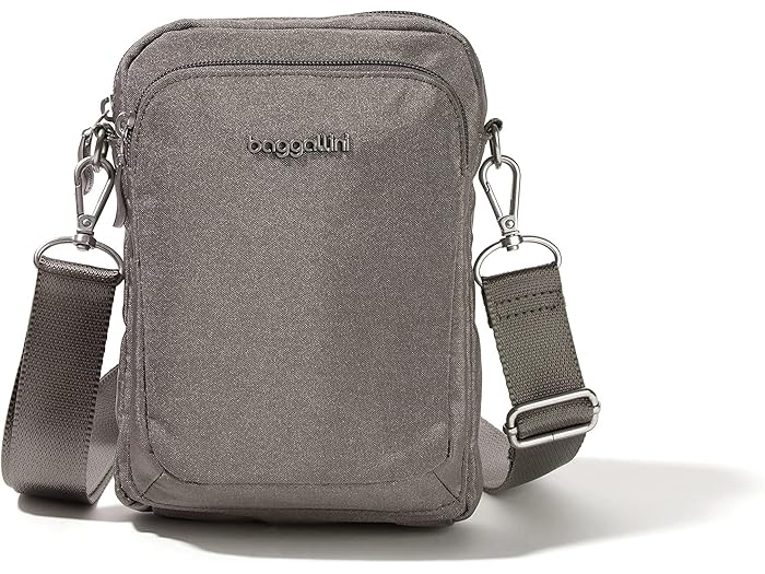 (取寄) バッガリーニ レディース モダン エブリウェア エクスプローラ クロスボディ Baggallini women Modern Everywhere Explorer Crossbody Sterling Shimmer