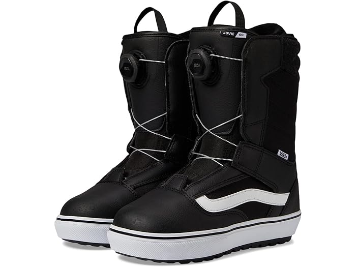 (取寄) バンズ キッズ ジューヴィ OG グロム (ビッグ キッド) Vans kids Juvie OG Grom (Big Kid) Black/White