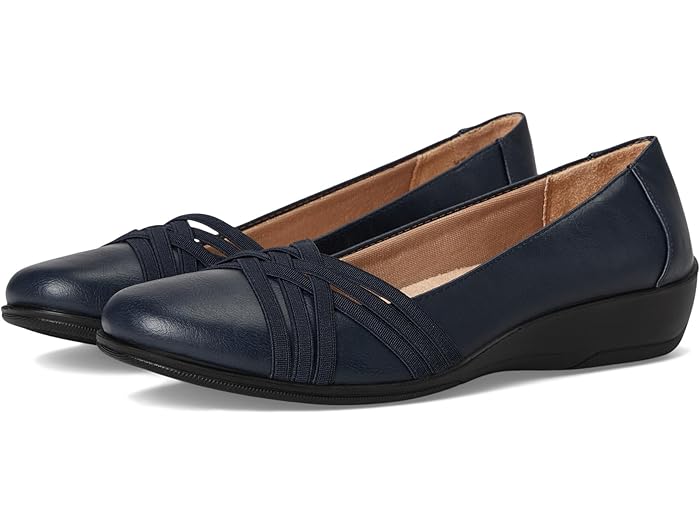 (取寄) ライフストライド レディース インクレディブル 2 バレエ フラッツ LifeStride women Incredible 2 Ballet Flats Lux Navy
