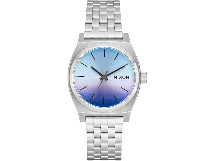 (取寄) ニクソン レディース ミディアム タイム テラー Nixon women Medium Time Teller Silver/Dusk