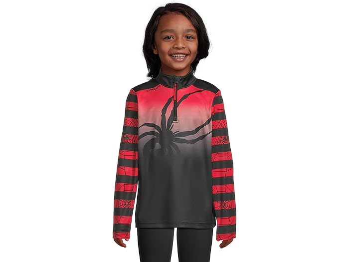 (取寄) スパイダー キッズ ボーイズ チャレンジ 1/2 ジップ (トドラー/リトル キッド) Spyder Kids boys Challenge 1/2 Zip (Toddler/Little Kid) Spyder Red