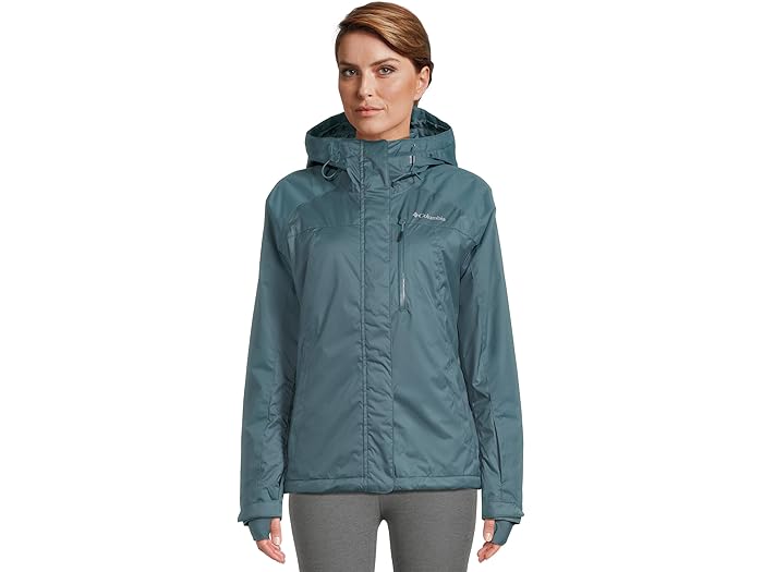 (取寄) コロンビア レディース スノーウィー サミット インサレーテッド ジャケット Columbia women Snowy Summit Insulated Jacket Everblue Dobby