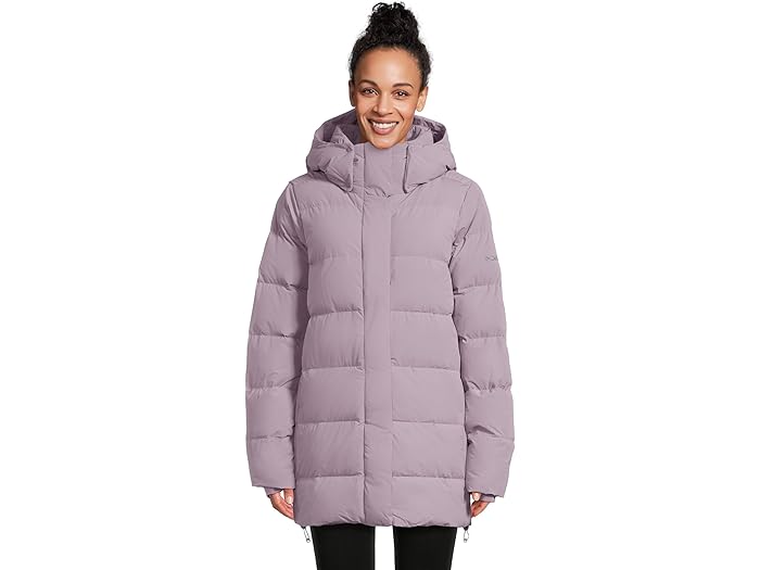 (取寄) コロンビア レディース アメーズ パフ ミッド フーデット ジャケット Columbia women Amaze Puff Mid Hooded Jacket Shale Purple