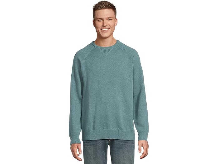 (取寄) エルエルビーン メンズ ウィックド ソフト セーター クルーネック L.L.Bean men Wicked Soft Cotton/Cashmere Sweater Crewneck Mineral Blue