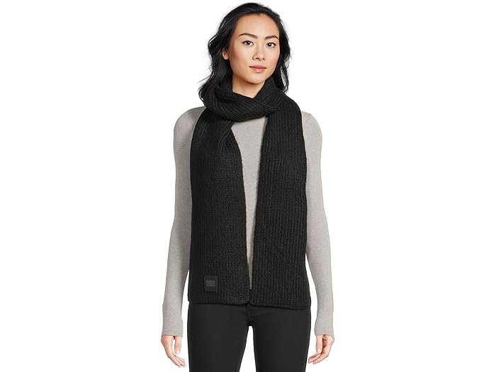 (取寄) アグ チャンキー リブ スカーフ UGG Chunky Rib Scarf Black