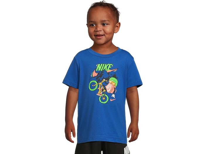 (取寄) ナイキ キッズ ボーイズ ボクシー バイキング T-シャツ (トドラー) Nike Kids boys Boxy Biking T-shirt (Toddler) Game Royal