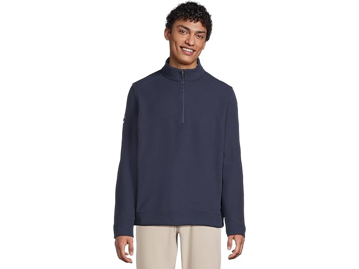(取寄) キャロウェイ メンズ ロング スリーブ ワッフル 1/4-ジップ Callaway men Long Sleeve Waffle 1/4-zip Peacoat 20,693円