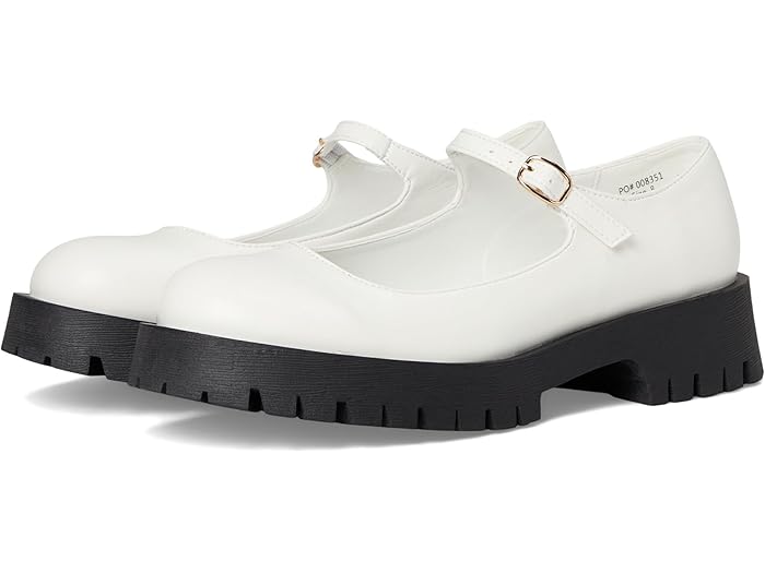(取寄) ジュルネ コレクション レディース フラッツ Journee Collection women Kamie Flat White