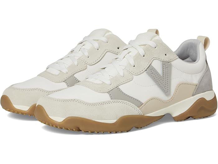 (取寄) バイオニック レディース ウォーク スリム グライド ウォーキング シューズ VIONIC women Walk Slim Glide Walking Shoes Ivory Leather And Suede