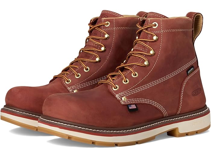 (取寄) キーン ユーティリティ メンズ リバティ 6 ウォータープルーフ ヒール ブーツ トゥ) KEEN Utility men Liberty 6\