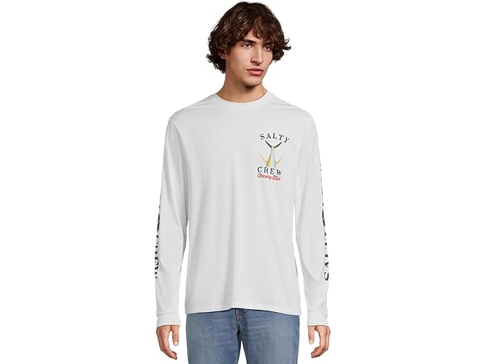 (取寄) ソルティ クルー メンズ テールド ロング スリーブ サンシャツ Salty Crew men Tailed Long Sleeve Sunshirt White 1