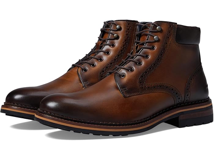 (取寄) ジョンストン&マーフィー メンズ コネリー プレーン トゥ ブーツ Johnston & Murphy men Connelly Plain Toe Boot Tan Full Grain