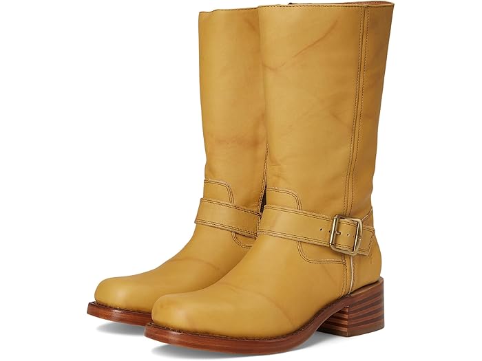 (取寄) フライ レディース キャンパス バックル Frye women Campus Buckle Banana