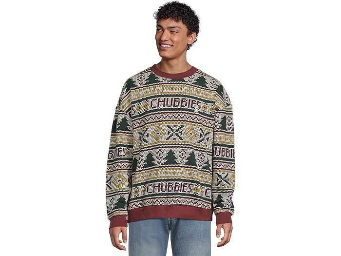 (取寄) チャビーズ メンズ ザ オール ログ キャビン Chubbies men The Ol' Log Cabin (Comfort Crew) Off White - Pattern