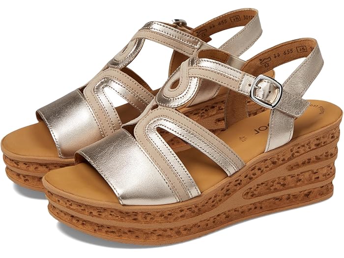 (取寄) ガボール レディース 44.655 Gabor women 44.655 Puder/Desert