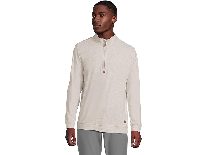 (取寄) トラヴィスマシュー メンズ クラウド セーター 1/4 ジップ TravisMathew men Cloud Sweater 1/4 Zip Heather Grey