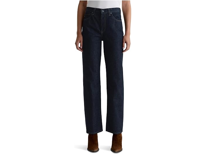 (取寄) AGジーンズ レディース ブリンリー ミッド ライズ ストレート AG Jeans women Brinley Mid Rise Straight Moonrise