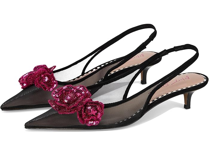 (取寄) ブルー バイ ベッツィジョンソン レディース Blue by Betsey Johnson women Aurorra Black Mesh
