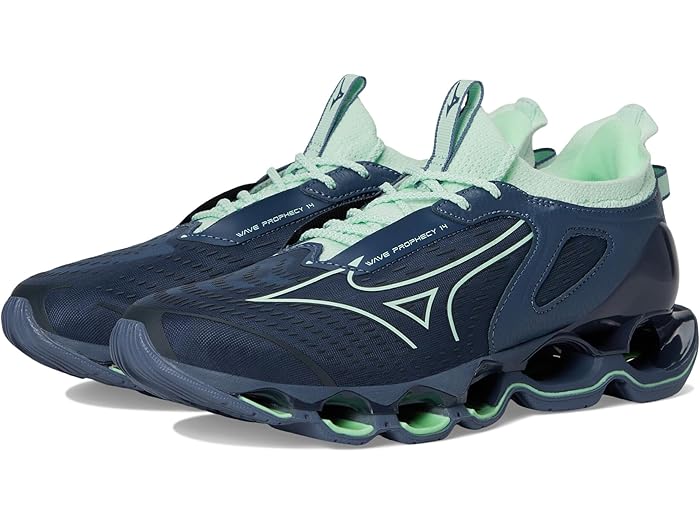 (取寄) ミズノ レディース ウェーブ プロフェシー 14 Mizuno women Wave Prophecy 14 Vintage Indigo/Bay