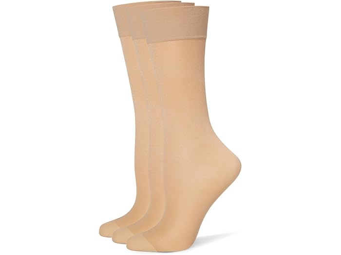 (取寄) ウォルフォード レディース サテン タッチ ニー ハイズ 3-パック Wolford women Satin Touch Knee Highs 3-Pack Cosmetic
