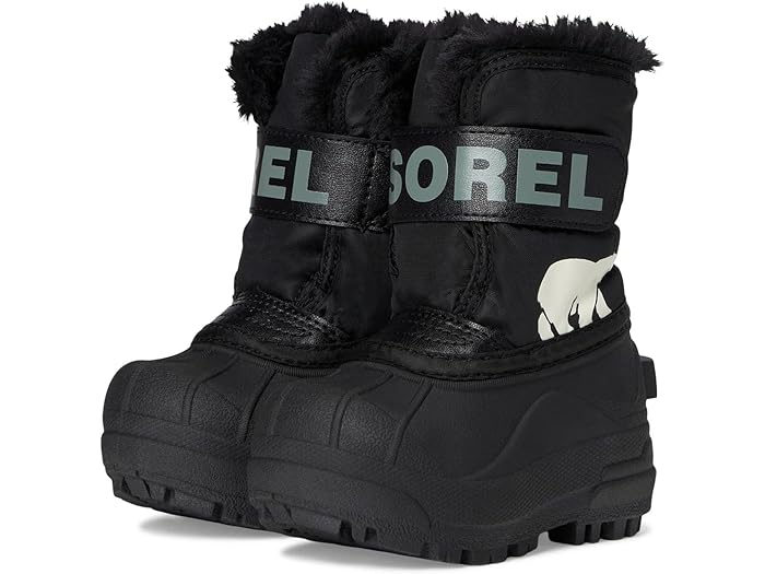 (取寄) ソレル キッズ キッズ スノー コマンダー (ビッグ キッド) SOREL Kids kids Snow Commander (Big Kid) Black/Charcoal