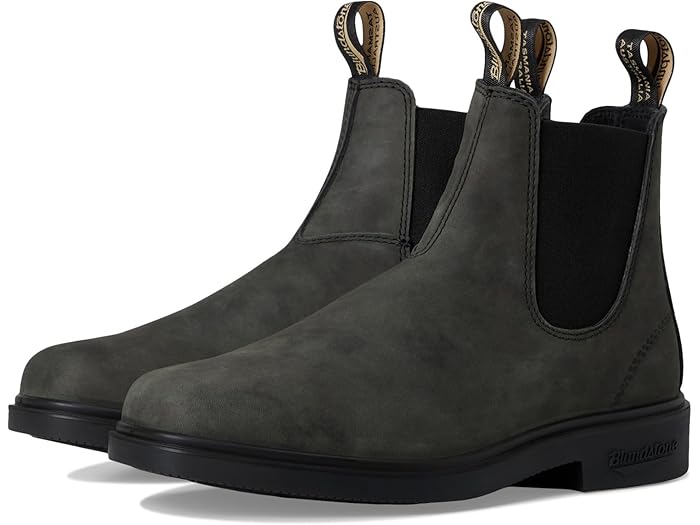 (取寄) ブランドストーン ドレス チェルシー ブーツ Blundstone Dress Chelsea Boots Rustic Black