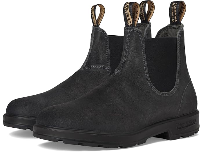 (取寄) ブランドストーン オリジナル スエード チェルシー ブーツ Blundstone Original Suede Chelsea Boots Steel Grey