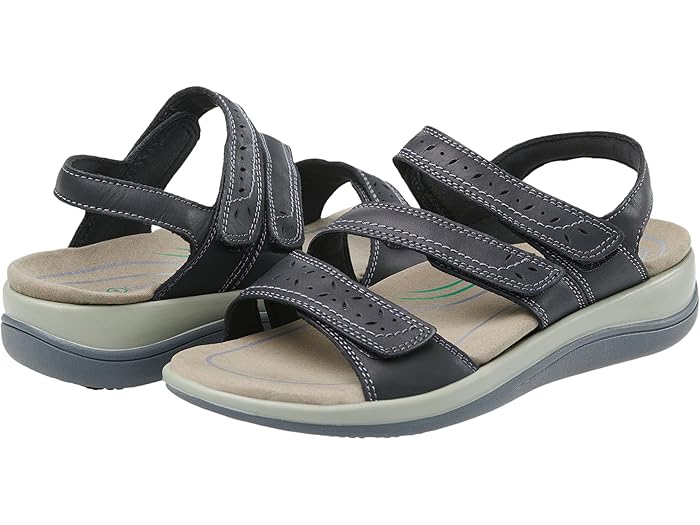 (取寄) オルソフィート レディース ナクソス Orthofeet women Naxos Black
