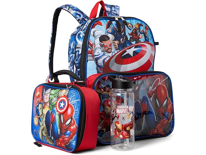 (取寄) ボーイズ マーベル バックパック セット (リトル キッド/ビッグ キッド) BIOWORLD Kids boys Marvel Backpack Set (Little Kid/Big Kid) Blue