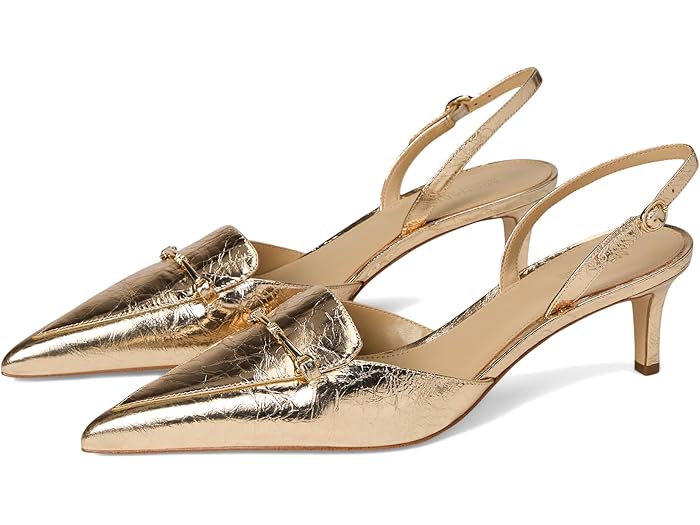 (取寄) マイケルコース レディース レナ スリング ポンプ MICHAEL Michael Kors women Lena Sling Pump Pale Gold