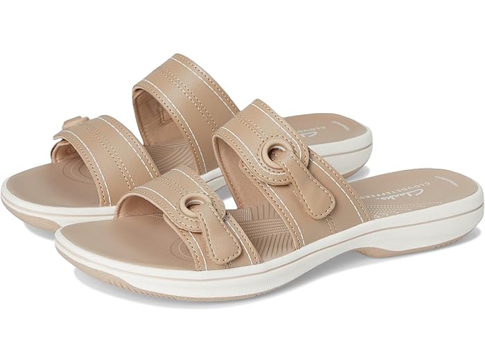 (取寄) クラークス 靴 レディース ブリーズ メイ Clarks women Breeze Maye Sand Synthetic