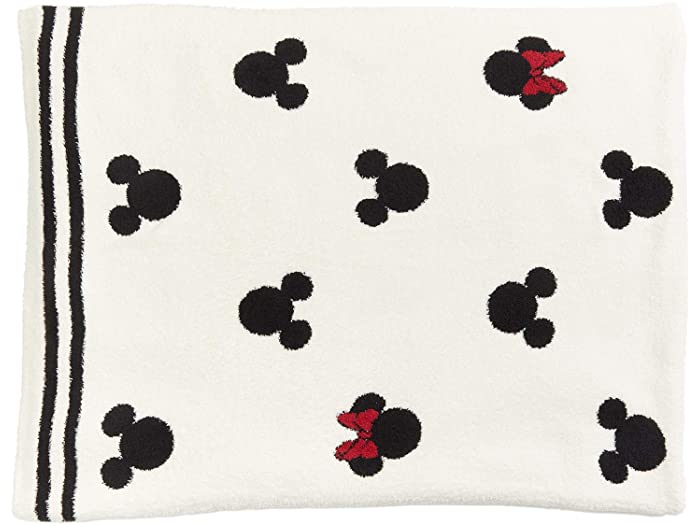 最大96 Offクーポン 取寄 ベアフットドリームス コージーシック クラシック ディズニー ロゴ スロー Barefoot Dreams Cozychic Classic Disney Logo Throw Cream Fucoa Cl