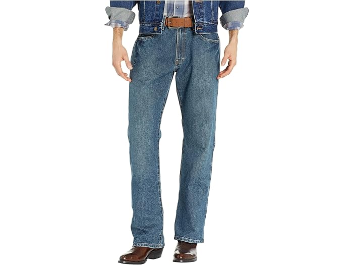(取寄) アリアット メンズ リーバー M4 ロウ ライズ ブーツカット ジーンズ イン Ariat men Rebar M4 Low Rise Bootcut Jeans in Carbine Carbine