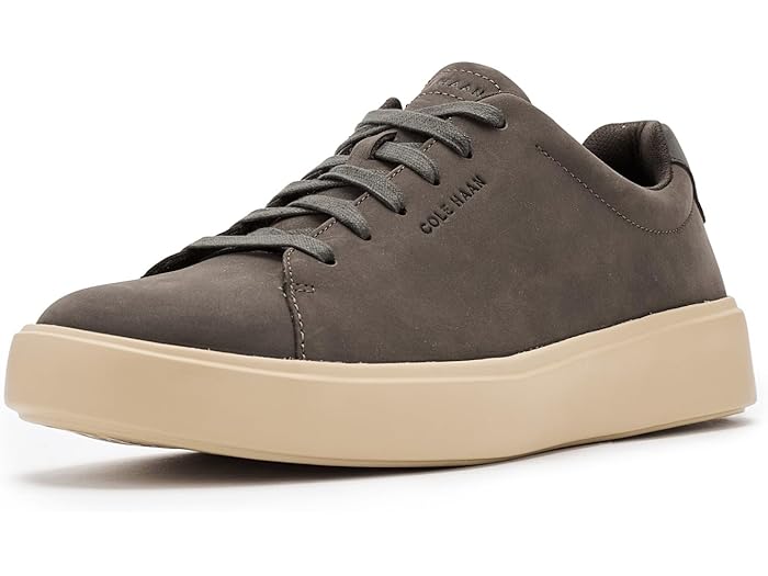 (取寄) コールハーン メンズ グランド クロスコート トラベラー スニーカー Cole Haan men Grand Crosscourt Traveler Sneaker Deep Olive Nubuck/Raven/Light Sesame