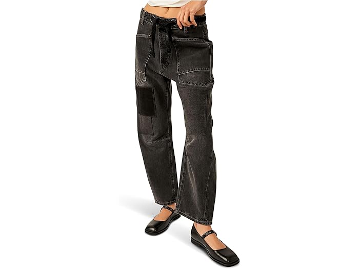 (取寄) フリーピープル レディース モキシー ロウ スラング プル-オン バレル Free People women Moxie Low Slung Pull-On Barrel Night Hawk 2 28,483円