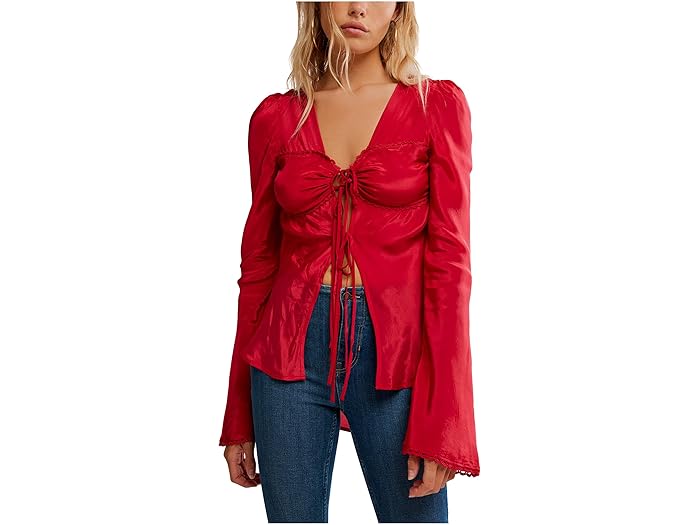 (取寄) フリーピープル レディース バリ エリアル トップ Free People women Bali Ariel Top Salsa