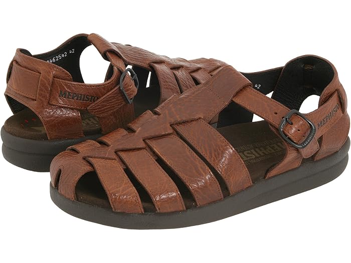 (取寄) メフィスト メンズ サム Mephisto men Sam Tan Full Grain Leather