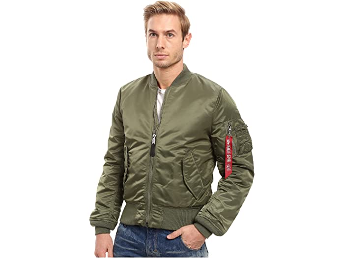 当社の (取寄) アルファ インダストリーズ スリム フィット フライト ジャケット Alpha Industries MA-1 Slim Fit  Flight Jacket Sage 品質が-css.edu.om