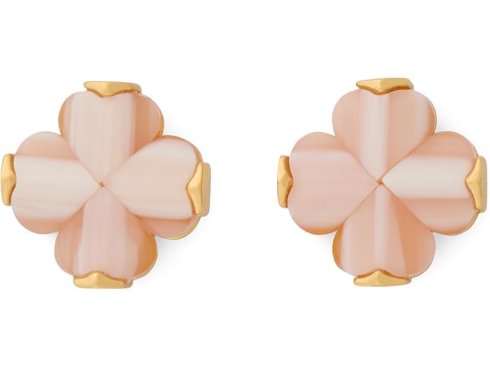 (取寄) ケイトスペード レディース スペード フラワー スタッズ Kate Spade New York women Spade Flower Studs Blush
