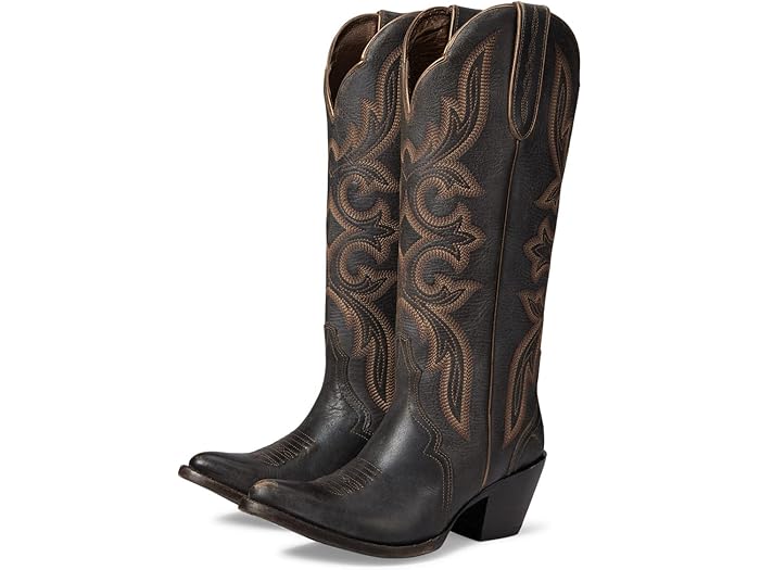 (取寄) アリアット レディース ベリンダ ストレッチフィット ウェスタン ブーツ Ariat women Belinda StretchFit Western Boot Beduino Black