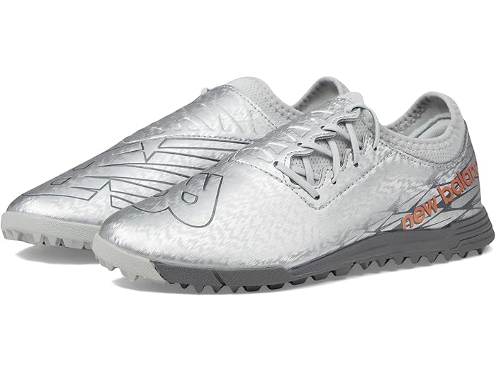 (取寄) ニューバランス キッズ ボーイズ フューロン V7 ディスパッチ TF (リトル キッド/ビッグ キッド) New Balance Kids boys Furon v7 Dispatch TF (Little Kid/Big Kid) Silver/Brighton Grey