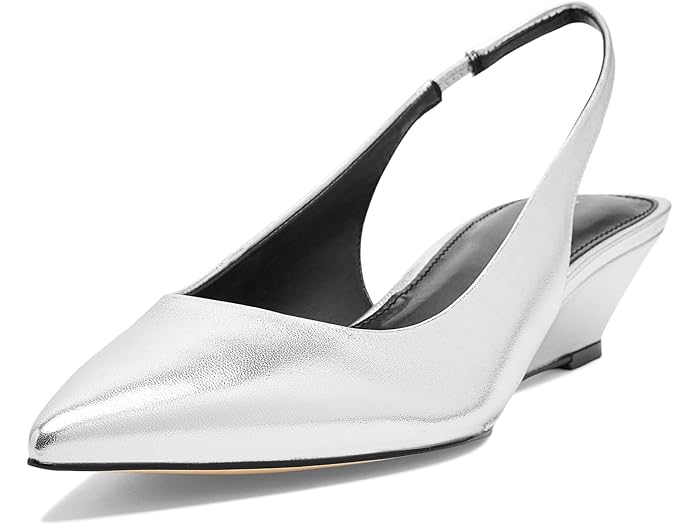 (取寄) カルバンクライン レディース Calvin Klein women Mavalyn Silver Leather