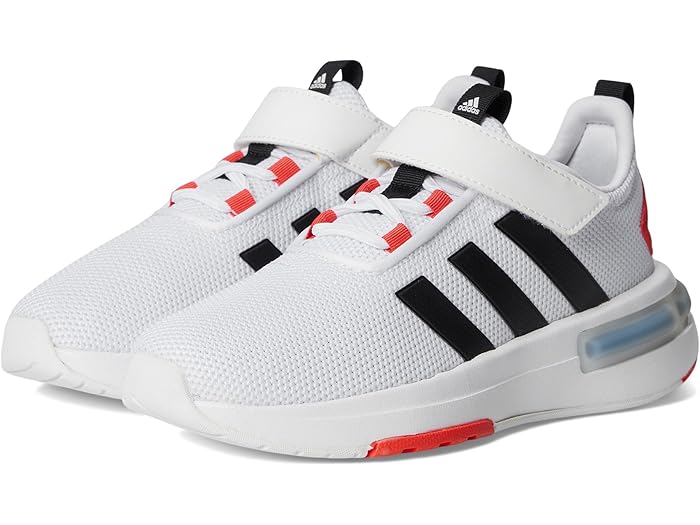 (取寄) アディダス キッズ ボーイズ レーザー TR23 エル (リトル キッド/ビッグ キッド) adidas Kids boys Racer TR23 EL (Little Kid/Big Kid) Footwear White/Core Black/Bright Red