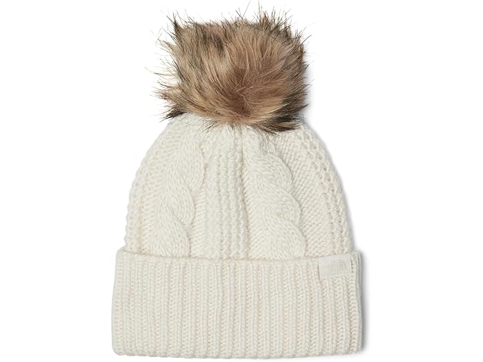 (取寄) ノースフェイス レディース オウ メガ ファー ポン ビーニー The North Face women Oh Mega Fur Pom Beanie White Dune