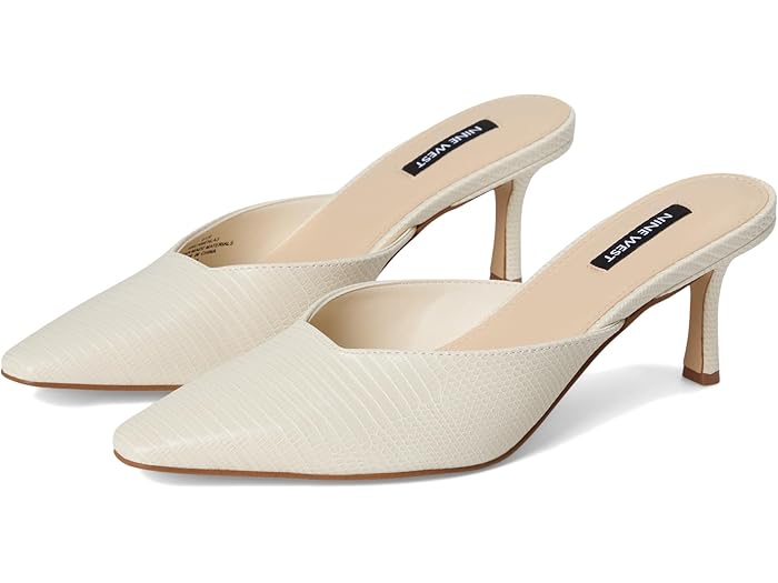 (取寄) ナインウエスト レディース Nine West women Camenla Cream Lizard