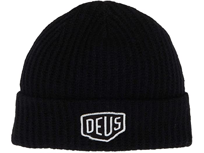 美品】 (取寄) デウスエクスマキナ シールド ビーニー Deus Ex Machina Shield Beanie Black  完売-css.edu.om