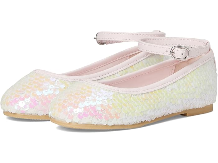 (取寄) ジャニー アンド ジャック ガールズ シークイン フラッツ (トドラー/リトル キッド/ビッグ キッド) Janie and Jack girls Sequin Flats (Toddler/Little Kid/Big Kid) Pink
