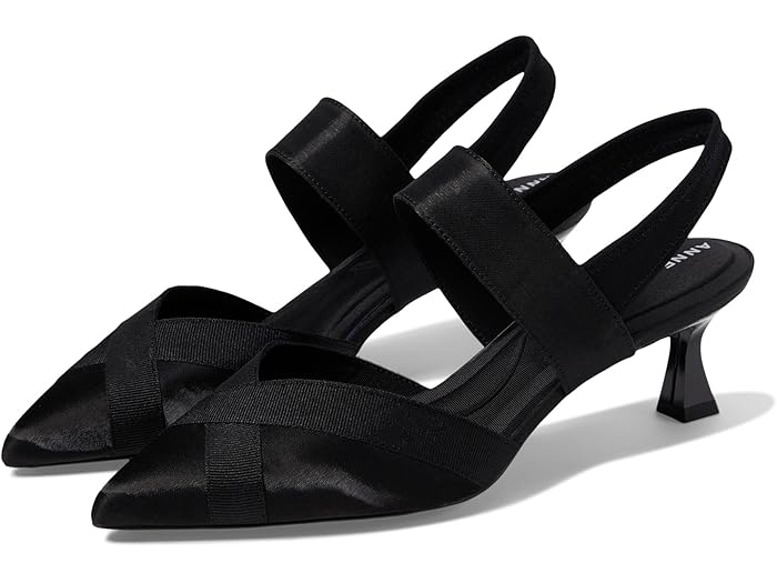 (取寄) アンクライン レディース アイランダー Anne Klein women Islander Black Fabric